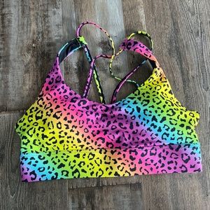 Zyia Rainbow Light N Tight Strappy Bra